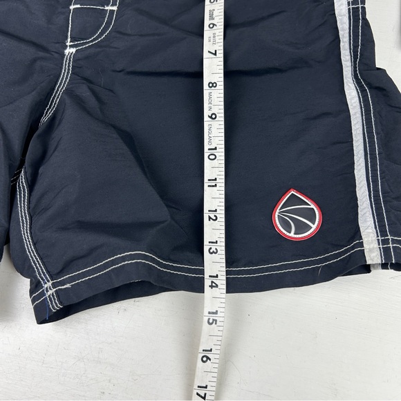 Ipar Hego Shorts Surf Beach Shorts Size 34 Black Drawstring - Picture 5 of 6